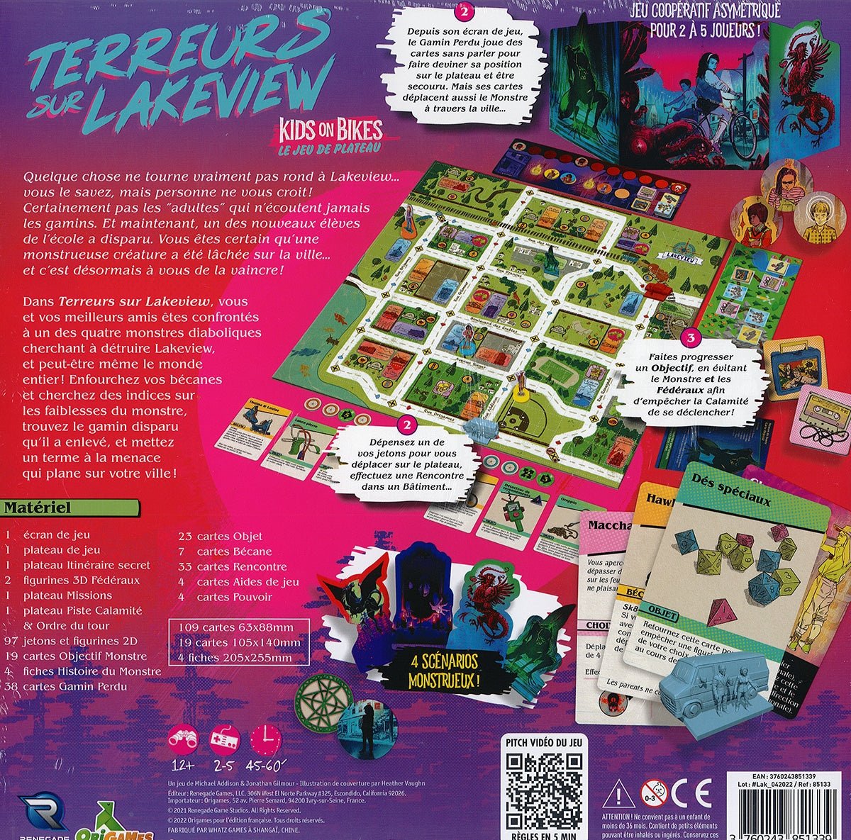 Terreurs sur Lakeview_Jeu-de-société