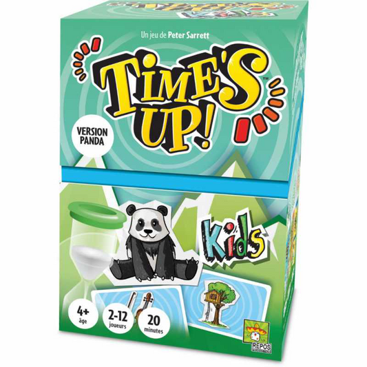 Le temps est écoulé pour les enfants pandas
