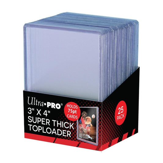 25 Toploaders Ultra Super Thick 75pt - Ultra Pro