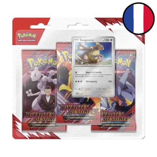 Tripack Kangourex Écarlate et Violet : Rivalités Destinées - Pokémon FR