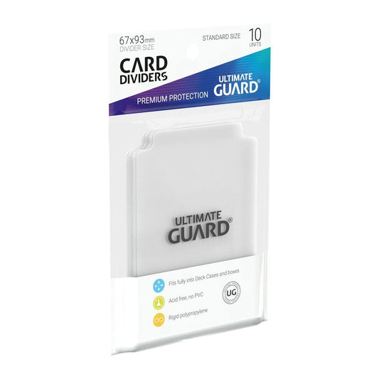 10 Intercalaires Intercalaires Transparents - Ultimate Guard