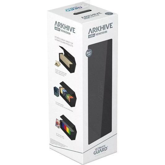 Arkhive Flip Case 400+ XenoSkin Noir Monocolore - Ultimate Guard