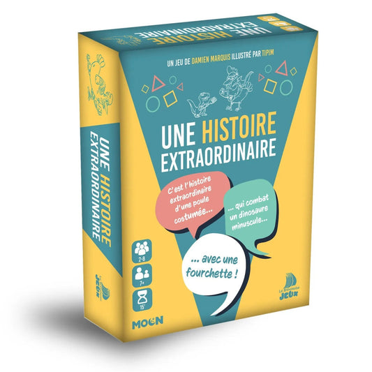 Jeu de société Une histoire extraordinaire - jeu d'ambiance dès 7 ans